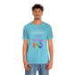 Unisex Jersey  Support Autism Sleeve Tee