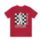 Unisex Jersey Short Check mate  Tee
