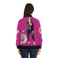 Women's Bomber  Hustle Jacket (AOP)