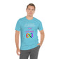 Unisex Jersey  Support Autism Sleeve Tee