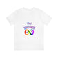 Unisex Jersey  Support Autism Sleeve Tee