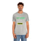 Unisex Jersey Short Sleeve Toxic Tee