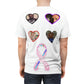 Unisex AOP Cut cancer Tee