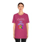 Unisex Jersey  Support Autism Sleeve Tee