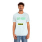 Unisex Jersey Short Sleeve Toxic Tee