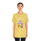 Unisex Jersey  Support Autism Sleeve Tee