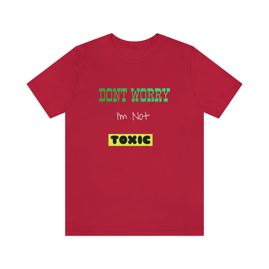 Unisex Jersey Short Sleeve Toxic Tee