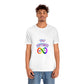 Unisex Jersey  Support Autism Sleeve Tee