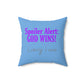 Spun Polyester Square Pillow