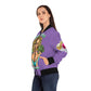 Women's Bomber  Hustle Jacket (AOP)