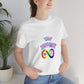 Unisex Jersey  Support Autism Sleeve Tee
