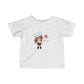 Infant Fine love & Happiness Tee