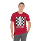 Unisex Jersey Short Check mate  Tee