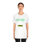 Unisex Jersey Short Sleeve Toxic Tee