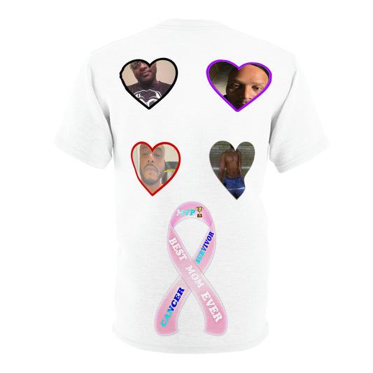 Unisex AOP Cut cancer Tee