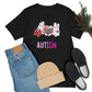 Unisex Jersey  Autism Short Sleeve Tee