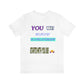 Unisex Jersey Short Sleeve Tee