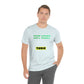 Unisex Jersey Short Sleeve Toxic Tee