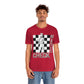 Unisex Jersey Short Check mate  Tee