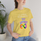 Unisex Jersey  Support Autism Sleeve Tee