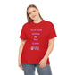 Unisex Heavy Cancer Awareness
