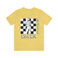 Unisex Jersey Short Check mate  Tee