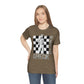 Unisex Jersey Short Check mate  Tee