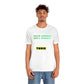Unisex Jersey Short Sleeve Toxic Tee