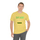 Unisex Jersey Short Sleeve Toxic Tee