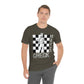 Unisex Jersey Short Check mate  Tee
