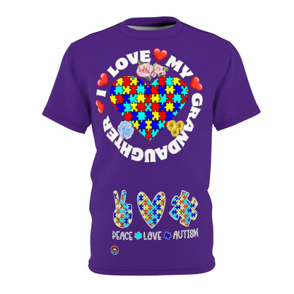 Unisex AOP Support AutismTee