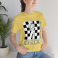 Unisex Jersey Short Check mate  Tee