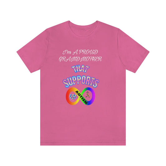 Unisex Jersey Autism Short Sleeve Tee