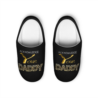 Acknowledge DAD Men's Indoor Slippers